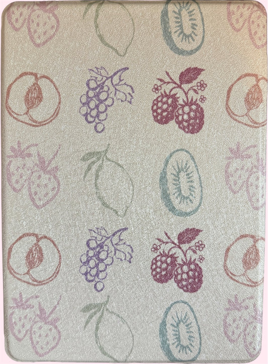 Favorite Fruits Kindle Case - uneven fruits